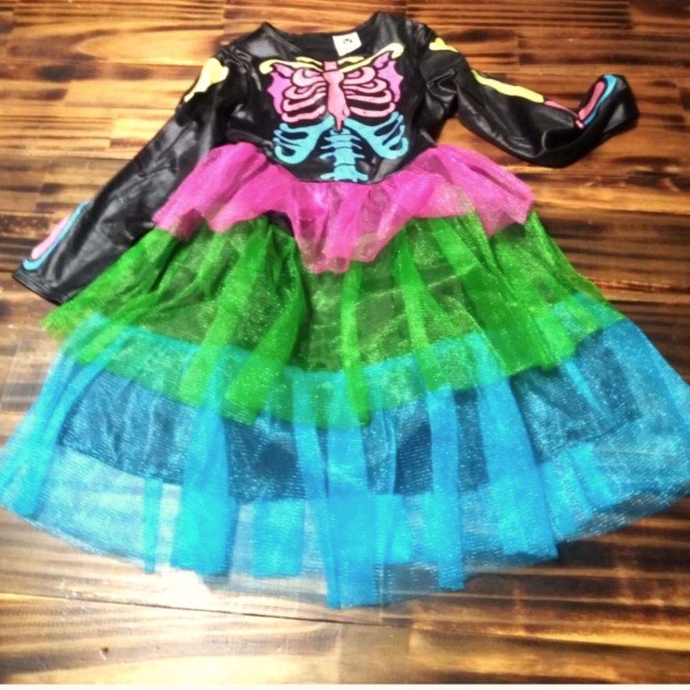Ikali Skeleton Dress Costume